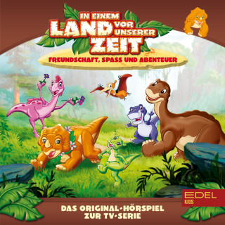 In einem Land vor unserer Zeit: Folge 10: Das mutige Dreihornmädchen / Die Langhalsprüfung (Das Original Hörspiel zur TV-Serie)